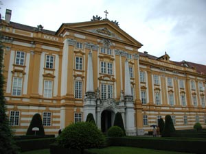 Eingang zum Stift Melk